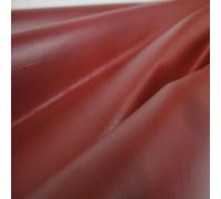 Stoffbook Tissu cuir synthétique PVC Simili cuir rouge foncé, C544