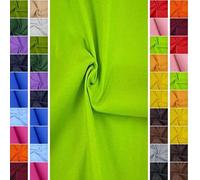 Stoffbook Tissu Feutre 90CM~1MM~ Feutrine de Bricolage Loisirs Créatifs Neon Vert, D557