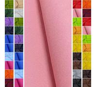 Stoffbook Tissu Feutre 90CM~1MM~ Feutrine de Bricolage Loisirs Créatifs Rose, D497