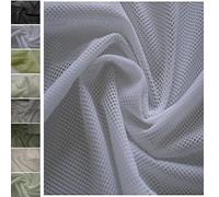 Stoffbook Tissus filet classique mesh maille 2mm blanc, B675