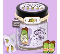 Stofinity Cadeaux de Noël pour maman de la part de sa fille et de son fils - Cadeaux amusants pour maman, cadeaux d'anniversaire, cartes d'affirmation de cornichons, idées uniques pour belle-mère