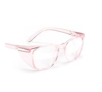 Stoggles Lunettes de sécurité carrées en polycarbonate certifié Z87.1, anti-buée, anti-rayures et incassable, blocage des UV et de la lumière bleue, boucliers supérieurs et latéraux, coupe large