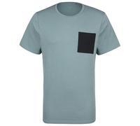 Stoic - Hemp30 AmalSt. Pocket Tee - T-shirt - XXL - slate blue / black