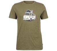 Stoic - Hemp30 UtbySt. Print Tee - T-shirt - M - olive green