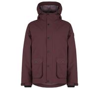 Stoic - Kid's MountainWool MMXX.UppsalaSt. Jacket - Veste d'hiver - 128 - dark berry brown