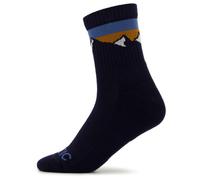 Stoic - Merino Quarter Tech Rib Mountains Socks - Chaussettes multifonctions - EU 36-38 - navy