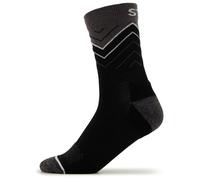 Stoic - Merino Running Socks Q+ - Chaussettes de running - EU 45-47 - black / monsoon