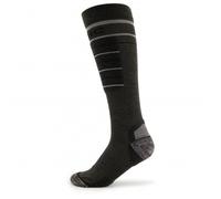 Stoic - Merino Ski Sock - Chaussettes de ski - EU 45-47 - dark grey melange / grey