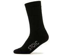 Stoic - Merino Warmwool Medium - Chaussettes en laine mérinos - EU 45-47 - black