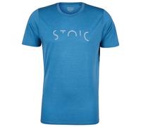 Stoic - Merino155 LaholmSt. Print T-Shirt Stripes - Haut en mérinos - 5XL - summer blue