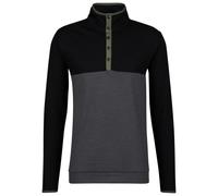 Stoic - Merino260 MMXX.Göteborg Snap - Pull en laine mérinos - XXL - dark smoke / black