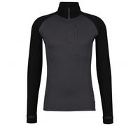 Stoic - Merino260 StadjanSt. Zip Pullover - Pull en laine mérinos - S - dark smoke / black