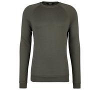 Stoic - MerinoFlatFleece240 SolbergSt. Crew - Pull en laine mérinos - L - dark olive