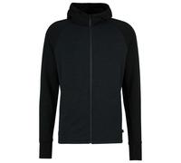 Stoic - MerinoFleece260 FlenSt. Zip Hoody - Sweat à capuche en mérinos - L - black / black melange