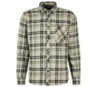Stoic - MMXX. Nacka Flanel Shirt - Chemise - M - fog grey / multi