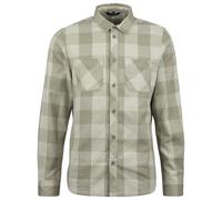 Stoic - MMXX.Storuman Hemp Flannel Shirt - Chemise - 4XL - whisper grey / sage grey
