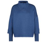 Stoic - Women's Heavy MerinoKnit MMXX.Norbotten Half Zip - Pull en laine mérinos - S - light navy blue / navy blue