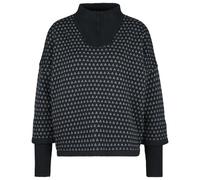 Stoic - Women's Heavy MerinoKnit MMXX.Norbotten Half Zip - Pull en laine mérinos - XS - black / smoke grey