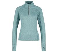 Stoic - Women's HelsingborgSt. Performance L/S with Zip - T-shirt de running - XS - atlantik melange