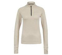 Stoic - Women's HelsingborgSt. Performance L/S with Zip - T-shirt de running - XS - taupe melange