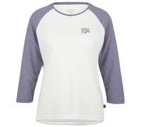 Stoic - Women's Hemp15 LofsdalenSt. II 3/4 - T-shirt technique - M - blanc white / purple ash