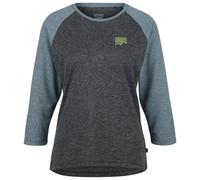 Stoic - Women's Hemp15 LofsdalenSt. II 3/4 - T-shirt technique - S - black / storm blue