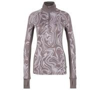 Stoic - Women's Merino225 StensundSt. Half Zip - Haut en mérinos - XS - dark purple multi