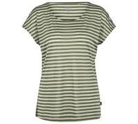 Stoic - Women's MerinoChill MMXX. Göteborg Loose Tee St - Haut en mérinos - XS - olive / tender green