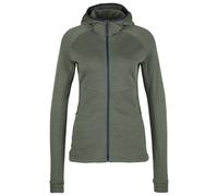 Stoic - Women's MerinoFleece240 StorforsSt. Zip Hoody - Sweat à capuche en mérinos - M - deep olive