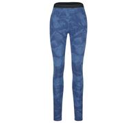 Stoic - Women's MerinoMesh150 SadjemSt. Long Pants - Caleçon long - XS - light navy blue aop