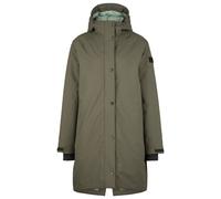Stoic - Women's Mountainwool MMXX UppsalaSt. Oversized Coat - Manteau - S - dark olive