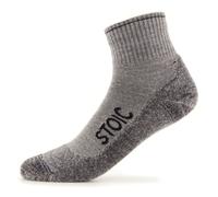 Stoic - Wool Silk Hiking Quarter Socks - Chaussettes en laine mérinos - EU 39-41 - light grey