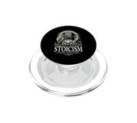 Stoïcisme Sagesse Discipline Contrôle Stoïque Philosophie PopSockets PopGrip pour MagSafe
