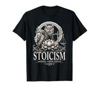 Stoïcisme Sagesse Discipline Contrôle Stoïque Philosophie T-Shirt