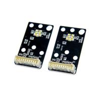 STOIFFFHH Compatible avec Toyota pour GR pour Supra A90 A91 MK5 2020-2024 Panneaux DRL Jaunes Phares Feux de Jour