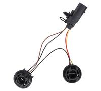 STOIFFFHH Connecteur Auto Compatible avec Ford pour Fiesta Support D'ampoule De Feu Arrière Noir H1BB-13A412-AB 2112572 ABS