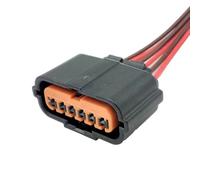STOIFFFHH Connecteur Auto Compatible avec Kia HP286-06021 0090-592 Connecteur Femelle 6 Broches PDC Capteur De Recul Radar