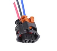 STOIFFFHH Connecteur Auto Compatible avec Peugeot 3 Broches Femelles Connecteurs De Câble Électrique De Bobine D'allumage Moteur Faisceau De Câbles Fiche 13801763 F872100 13820323