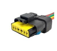 STOIFFFHH Connecteur Auto Connecteur De Joint De Pompe À Carburant De Papillon des Gaz Compatible avec Peugeot pour 206 307 308 408 508