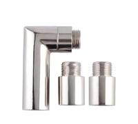 STOIFFFHH Sonde O2 pour véhicule Entretoise de sonde Lambda M18 x 1.5 rallonge coudée à 90° pour Bouchon O2