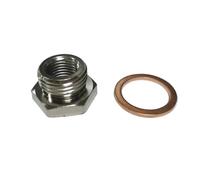 STOIFFFHH Sonde O2 pour véhicule M18 X 1.5 MM à M12 X 1.25 MM échappement O2 capteur d'oxygène entretoise réducteur Adaptateur connecteur Accessoires