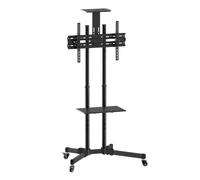 Stojak mobilny TV 37-70" do 50kg regulowany 2 półki