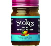 Stokes Spiced Mango Chatney fruité avec une note de curry exotique 270ml