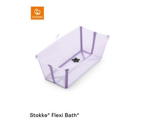 Stokke - Baignoire pliante Flexi Bath bouchon thermochromique - Lavender