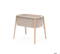 Stokke Snoozi Berceau, Beige Sable - Le Berceau évolutif dès la Naissance, de la Naissance à 9 Mois - Portable et léger - Matelas Ferme Inclus