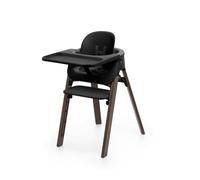 STOKKE - Chaise haute Steps Black/Warm Brown