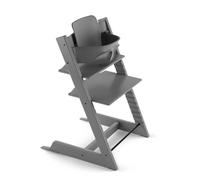 Stokke Chaise haute Tripp Trapp Baby Set,Gris tempête - Chaise évolutive et réglable,adaptable de la naissance à l’âge adulte - Pratique, et ergonomique - Design classique 6.47 kg 1.0 Pack