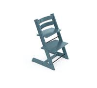 Stokke - Chaise haute Tripp Trapp Hêtre + 1 coussin offert - Fjord Blue