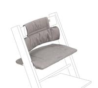 Stokke Coussin Classic Tripp Trapp, Icon Grey - À Utiliser avec la Chaise Tripp Trapp pour Un Soutien renforcé et Un Confort Optimal - Lavable en Machine