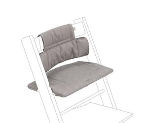 Stokke Coussin Classic Tripp Trapp, Icon Grey - À Utiliser avec la Chaise Tripp Trapp pour Un Soutien renforcé et Un Confort Optimal - Lavable en Machine